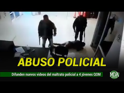 Nuevos videos del MALTRATO POLICIAL a cuatro jóvenes QOM