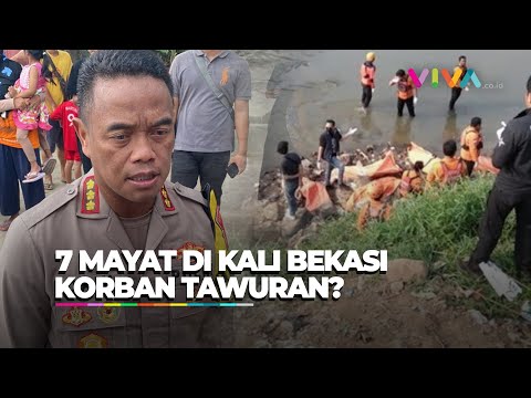 Kata Kapolres Bekasi Soal Penemuan 7 Mayat di Kali, Ternyata..