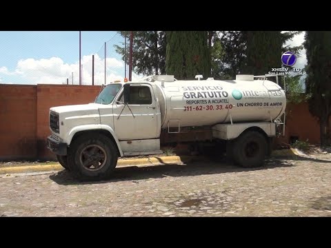 Interapas reporta distribución de 2 millones de litros de agua en camiones cisterna.