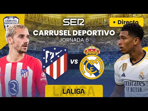 ? ATLÉTICO DE MADRID vs REAL MADRID | EL DERBI MADRILEÑO EN DIRECTO #LaLiga 23/24 - Jornada 6