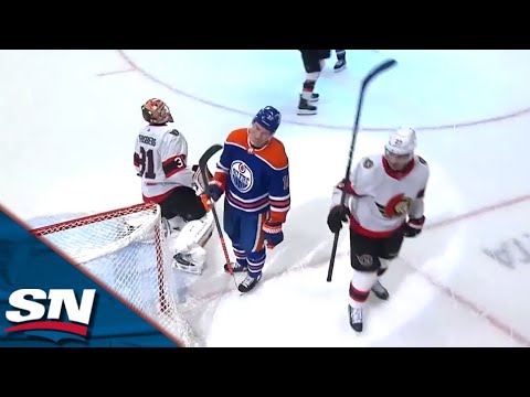 Oilers Zach Hyman Records His Third Hat Trick Of The Season, Fourth Of His Career Against Senators