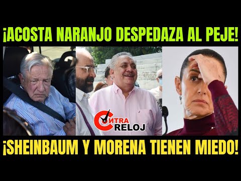 ¡TIEMBLAN en MORENA! ¡GUADALUPE ACOSTA NARANJO DESPEDAZA a OBRADOR y a SHEINBAUM! | CONTRA RELOJ