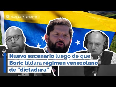 Nuevo escenario luego de que Boric tildara régimen venezolano de dictadura