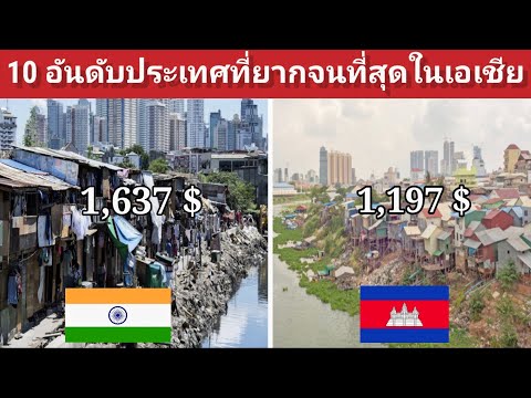 10อันดับประเทศที่ยากจนที่สุดใ