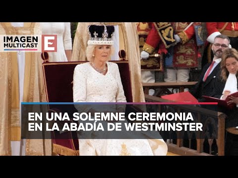 Camila es coronada como reina de Inglaterra