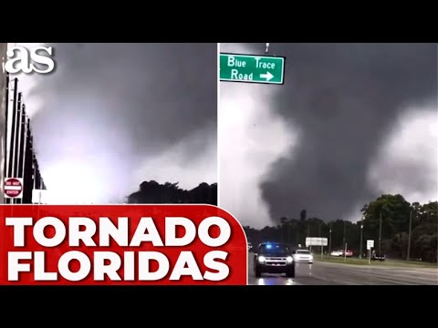 ASÍ ha sido el TORNADO QUE HA AZOTADO florida ANTES DE LLEGAR MILTON