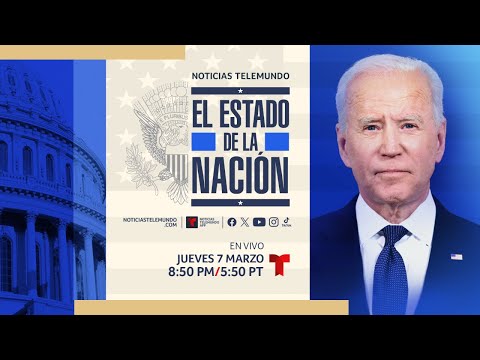 EN VIVO: Discurso de Joe Biden sobre el Estado de la Nación | Al Rojo Vivo | Telemundo
