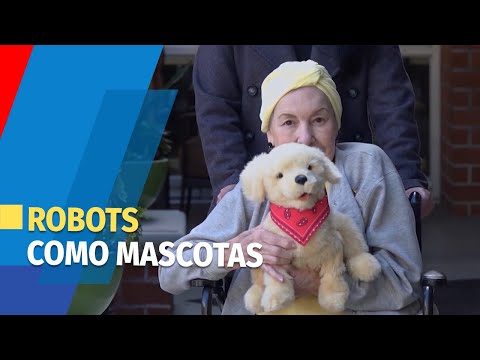 Robots mascotas sirven como terapia