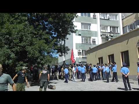 В Запорожье «Правый сектор» разогнал митинг «Силы нации» против Шацкого (Видео)