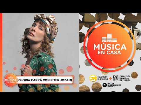 Entrevista y música con Gloria Carrá en Música en Casa