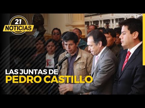 ?En VIVO #Elecciones2021 las juntas de Pedro Castillo