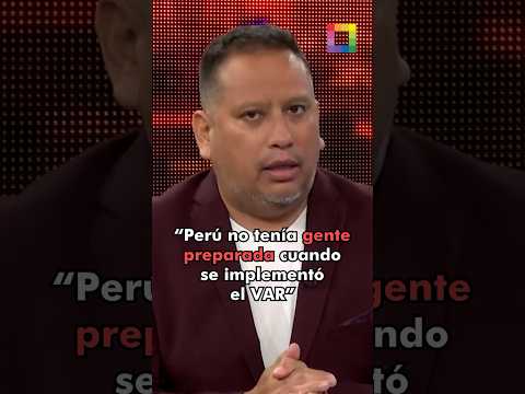 Bruno Cabala: “El Perú no tenía gente preparada cuando se implementó el VAR”#willaxdeportes #VAR
