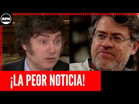 Ricardo Forster le da la peor de las noticias a Javier Milei