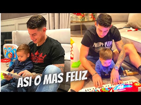 Revelan tierno video de Samuel Rodriguez SE crecio el heredero de James