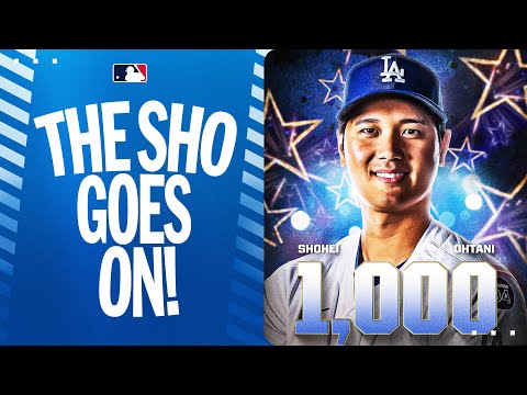 SHOHEI OHTANI GOES DEEP FOR HIS 1,000th CAREER HIT!! | 大谷翔平ハイライト