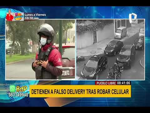 Falso delivery roba en Pueblo Libre: alertan que se cambian de ropa y cascos para no ser reconocidos