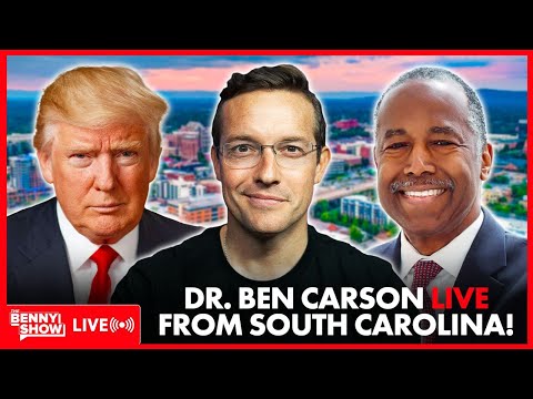 LIVE From South Carolina with Dr. Ben Carson | Will He Be Trump’s Vice President? LANDSLIDE Incoming