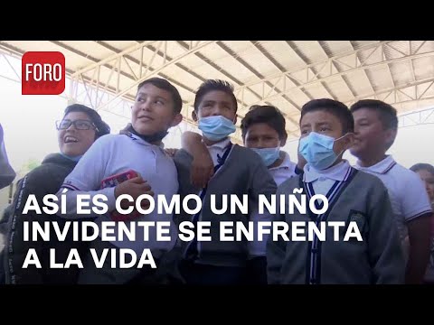 Niño invidente, sueña con estudiar robótica - Las Noticias