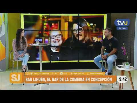 Belén Mora llega hasta Bar Lihuen para compartir risas con el público del Gran Concepción