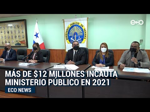 Ministerio Público de Panamá incauta $12 millones en operaciones antidrogas en 2021 | #EcoNews