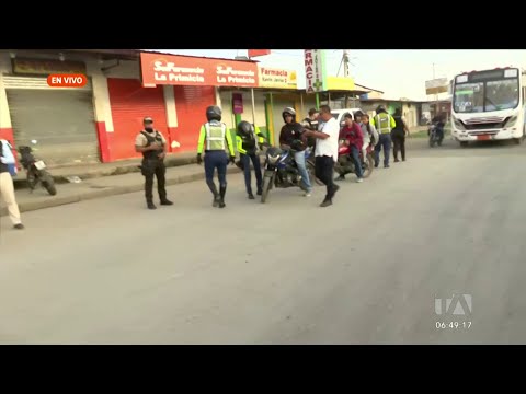 Policía realiza el Operativo Resurgir 24 en los puntos conflictivos de Guayaquil