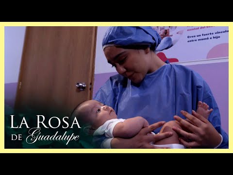 Manuela le salva la vida a su bebé y decide luchar por su amor | La Rosa de Guadalupe 4/4 | La mala…