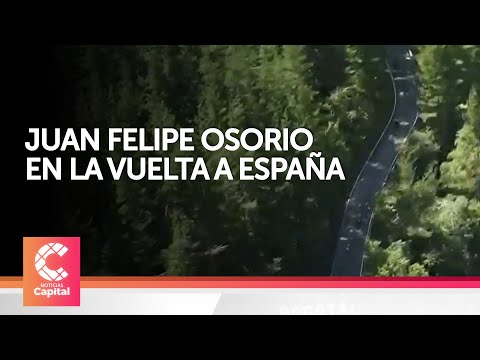 Juan Felipe Osorio corre su segunda Vuelta a España