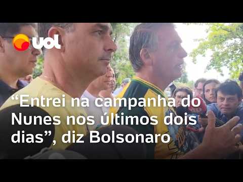 Bolsonaro fala de 2º turno em SP e apoio a Nunes ou Marçal: ‘Contra Boulos, estou com qualquer um’