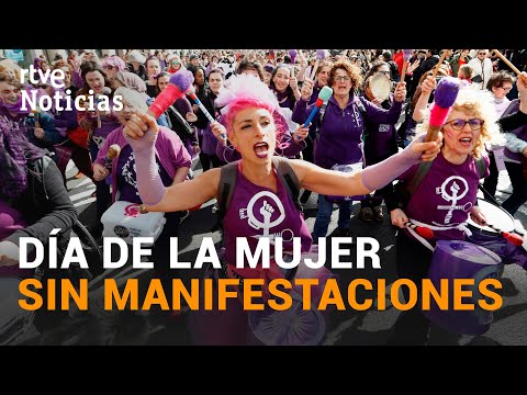 8-M: PROHIBIDAS las movilizaciones del 8M en MADRID por motivos de SALUD PÚBLICA | RTVE Noticias