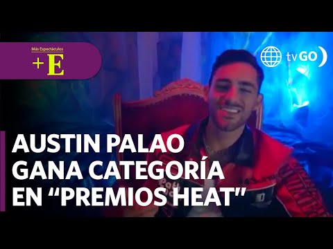 Austin Palao gana en los Premios Heat | Más Espectáculos (HOY)