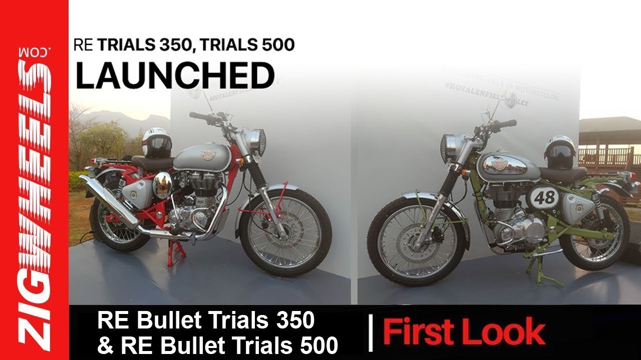 Royal Enfield Bullet Trials 350 & Bullet Trials 500 | India Launch First Look Video