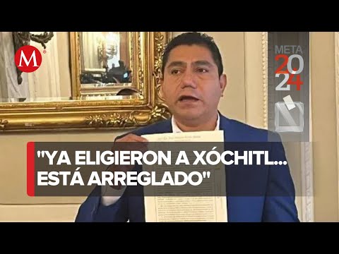 Marko Cortés dijo que ya está arreglado y Xóchitl Gálvez será la candidata: Jorge Luis Preciado