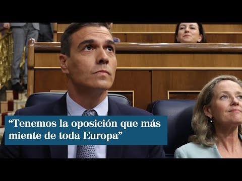 Sánchez al PP: Tenemos la oposición que más miente de toda Europa