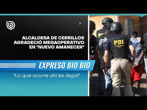 Alcaldesa de Cerrillos agradeció megaoperativo en Nuevo Amanecer: Lo que ocurre ahí es ilegal