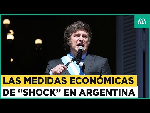 Las medidas económicas de shock de Milei en Argentina
