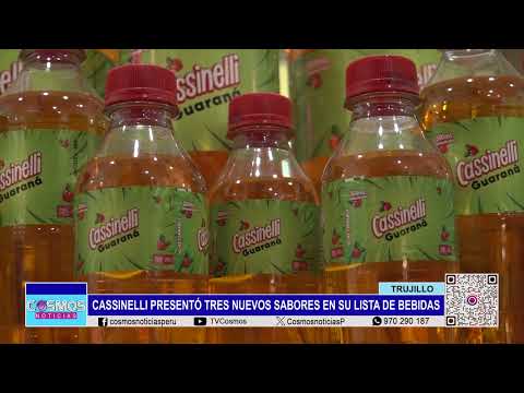 Trujillo: Cassinelli presentó tres nuevos sabores en su lista de bebidas