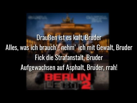 CAPITAL BRA & SAMRA - KALT BRUDER (Official HQ Lyrics) (Text)