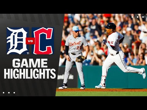 Tigers vs. Guardians Game Highlights (7/4/25) | MLB Highlights