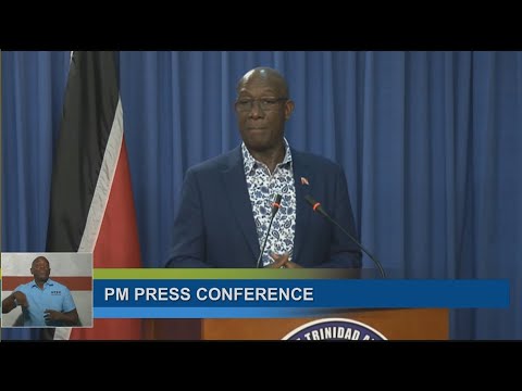 Prime Minister Dr. Keith Rowley’s Media Conference on COVID-19 – Thursday January 12th, 2023