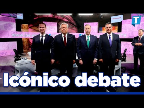 Así fue el ICÓNICO debate de 2018 cuando AMLO se peleó con ANAYA