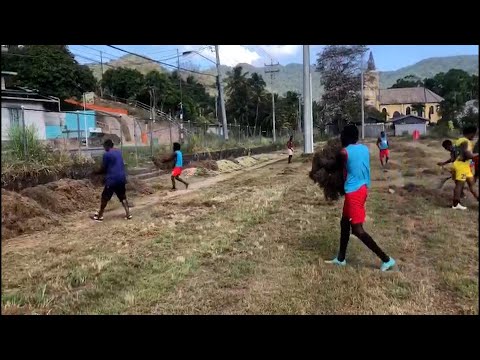 Feel Good Moment - Morvant Caledonia United Footballers Clean Up Maracas/St. Joseph