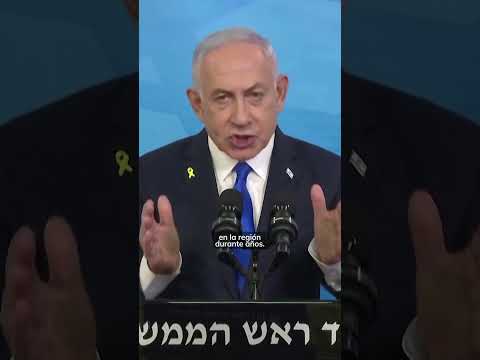 Netanyahu declara que la muerte de Nasralá cambiará el equilibrio de poder en la región #shorts