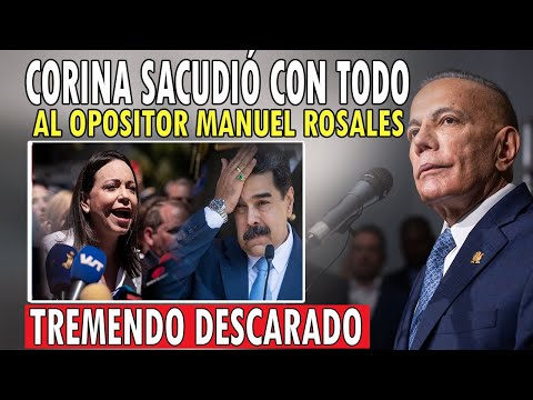 MARIA CORINA arremetió CON TODO a Manuel Rosales y a Nicolás Maduro ¡ESTO NO SE LO ESPERABAN!