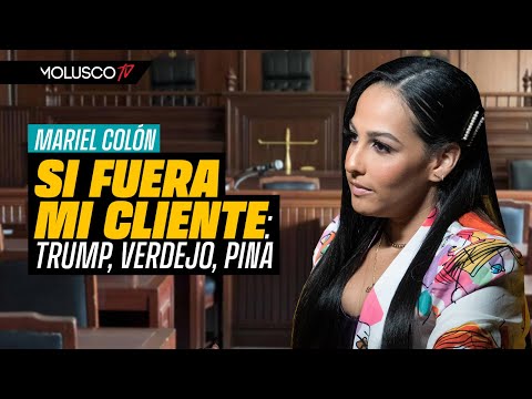 SI FUERA MI CLIENTE: Mariel Colón muestra como defendería a Trump y Felix Verdejo en sus casos