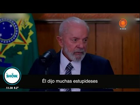 Lula da Silva a Javier Milei: Tiene que pedir disculpas a Brasil y a mí, dijo muchas tonterías