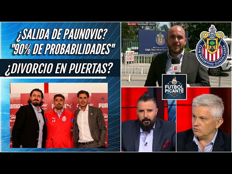 CHIVAS Paunovic NO NIEGA su posible ida al Almería. Fricción con Fernando Hierro | Futbol Picante