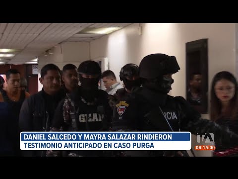 Estas fueron las revelaciones en los testimonios anticipados de Daniel Salcedo y Mayra Salazar