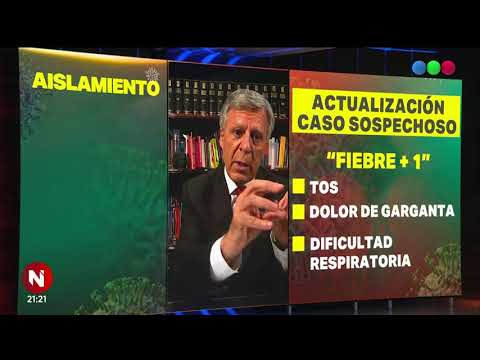 CAMBIO del PROTOCOLO de CASOS SOSPECHOSOS por CORONAVIRUS - Telefe Noticias