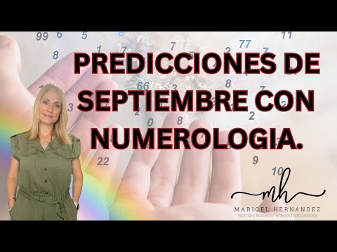 Predicciones de Septiembre con Numerología