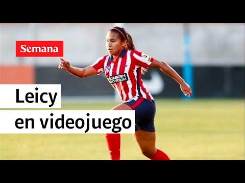 La jugadora colombiana Leicy Santos, en la portada del EA Sports FC 24